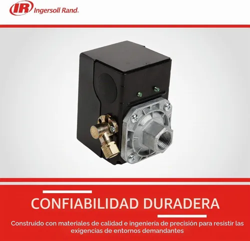 Vista 8 de Ingersoll-Rand 23474661 Interruptor de presión para compresor de etapa única SS3 y SS5