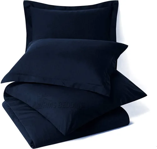 Vista 32 de Juego de sábanas de 4 piezas, algodón egipcio de 600 hilos, juego de ropa de cama de lujo que se adapta a bolsillos de hasta 18 pulgadas de Azul
