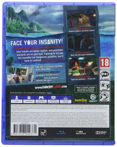 Vista 2 de Far Cry 3 Classic Edition PS4