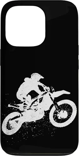 Vista 10 de iPhone 16 Dirt Bike Riding Motocross Racing Motorcycle Vintage Graphic Case