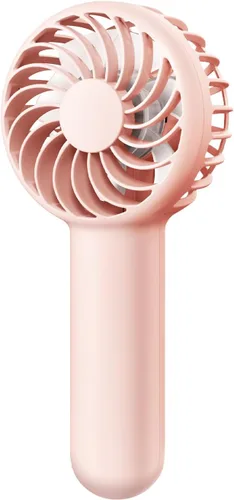 Vista 9 de Gaiatop Mini ventilador de mano portátil, 3 velocidades potente operado con batería, pequeño ventilador personal recargable por USB para pestañas