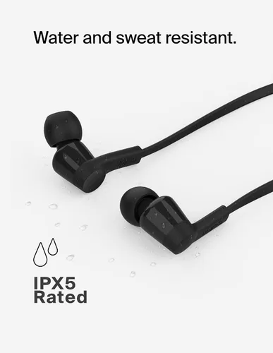 Vista 4 de Belkin SoundForm - Auriculares con cable con conector USB-C, auriculares intrauditivos con micrófono, auriculares USB-C para iPhone 17, iPhone 16