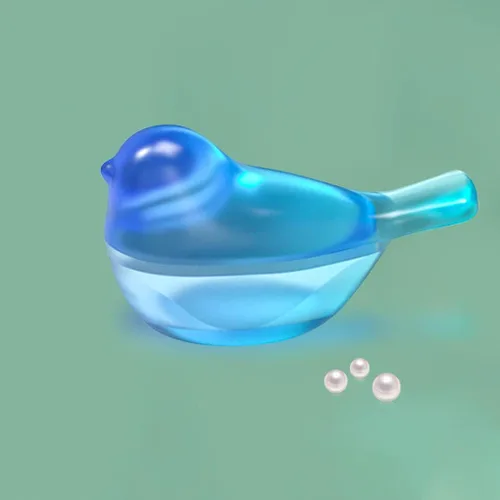 Vista 8 de Caja de almacenamiento para pájaros, molde de resina 3D, moldes de silicona para animales, tarro de joyería, molde de fundición epoxi con tapa