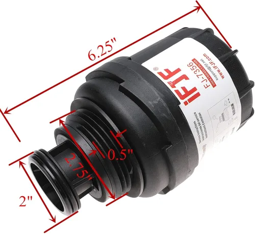 Vista 2 de Reemplazo del filtro de aceite iFJF LF17356 para Ford F150 F250 F350 Diesel ISF OE 5266016 B40051 CP40001, protección de partículas duras