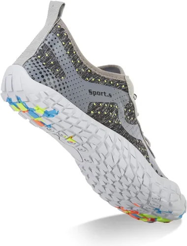Vista 4 de Zapatos deportivos para el agua, para hombres, de secado rápido, calzado deportivo para usar al aire libre, ir en kayak, lancha, senderismo, surf
