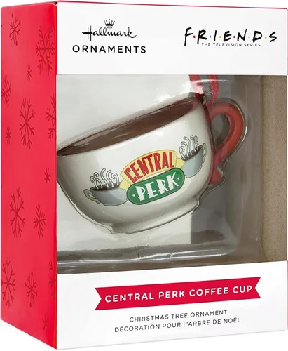 Vista 6 de Hallmark Friends Central Perk Cafe Adorno Navideño Taza de Café