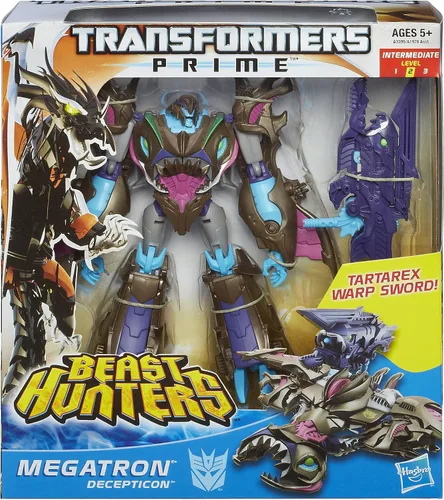 Vista 2 de Transformers Prime Voyager Beast Megatron