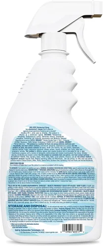 Vista 2 de Spray desinfectante de un solo paso 32 onzas líquidas Un paquete Limpiador y desinfectante multiusos