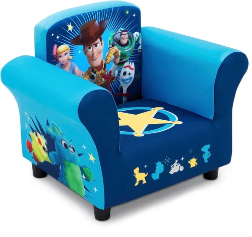 Vista 8 de Delta Children Silla tapizada para niños, Toy Story 4