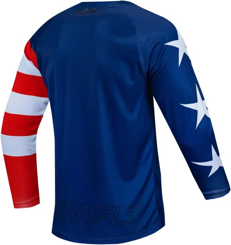Vista 2 de Camiseta de ciclismo de manga larga para hombre, camiseta de ciclismo de montaña, camiseta para deportes de motor