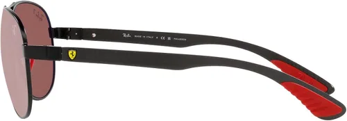 Vista 4 de Ray-Ban Gafas de sol aviador Rb8331m Scuderia Ferrari Collection para mujer