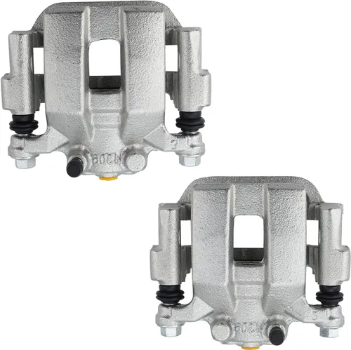 Vista 2 de BRTEC 19B2792 19B2793 Pinzas de freno traseras con herrajes para Nissan 2004-2009 Quest, 2003-2007 para Nissan Murano, 2003-2005 para Nissan 350Z