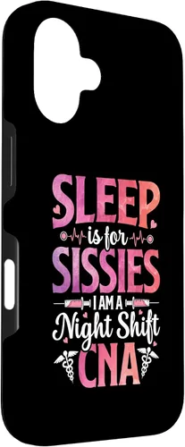 Vista 3 de iPhone 16 Sleep Is For Sissies CNA Certified Nursing Assistant Nurse Case