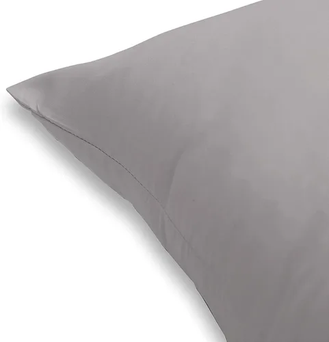 Vista 5 de Funda de almohada juvenil de 16 x 22 pulgadas, tamaño de 2 piezas, funda de almohada de viaje para niños, cierre de cremallera, 500 hilos, 100%