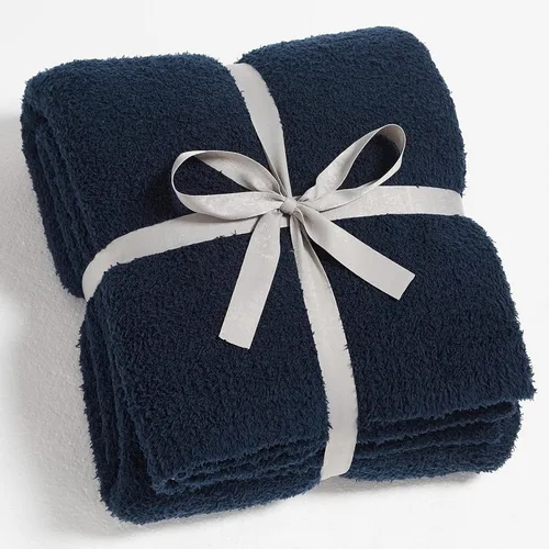 Vista 23 de CYMULA Manta de Punto Súper Suave Tamaño Throw Beige - Ligera Afelpada Esponjosa Mullida Cálida Acogedora Mantas y Throws para Sofá Cama Uso