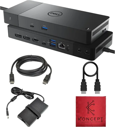 Vista 8 de SD25TB4 Dell Pro Thunderbolt 4 Smart Dock - Estación de acoplamiento USB-C