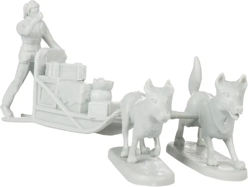 Vista 7 de Juego de animales árticos y antárticos (48 piezas) - Figuras de acción del polo norte y sur con osos polares, pingüinos, focas y exploradores