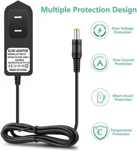 Vista 4 de Nuevo adaptador para teclados Casio SA-46 SA-47 SA76 SA-77 SA-78 LK-120 LK-125 LK-127 LK-160 LK-165 LK-240 LK-247 LK-280 CTK-240 CTK-245 CTK-11 100