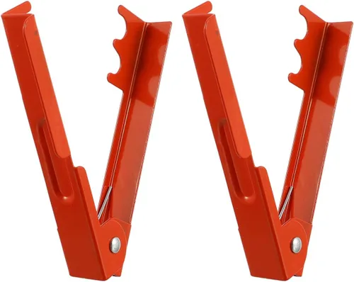 Vista 8 de Yardwe Rose Thorn Stripper Alicates Paquete de 2 cortadores de rebabas de metal con resorte para herramienta de eliminación de espinas de tallo