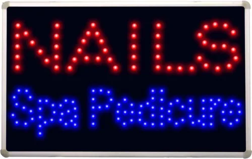 Vista 2 de ADVPRO Led097 Nails Spa Pedicura Led Neon Sign