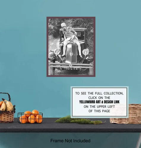Vista 6 de Decoración para Cueva de Hombre - Decoración de Pared para Hombres - Regalo Divertido para Hombres, Coche Antiguo, Fanáticos de Automóviles