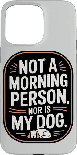 Vista 31 de Dog Owner Dog Parent Morning Case for iPhone 16