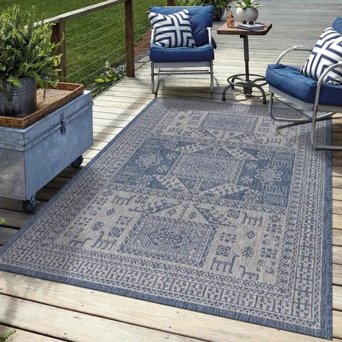 Vista 65 de Keen Home Design Terrace - Alfombra lavable de 8 x 10 pies para patio, cocina, balcón, playa, jardín, terraza y porche, tamaño: 7 pies 7 x 10 pies