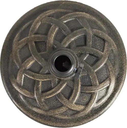 Vista 2 de BACKYARD EXPRESSIONS PATIO · HOME · GARDEN 911554 Base para sombrilla de 21 libras, bronce