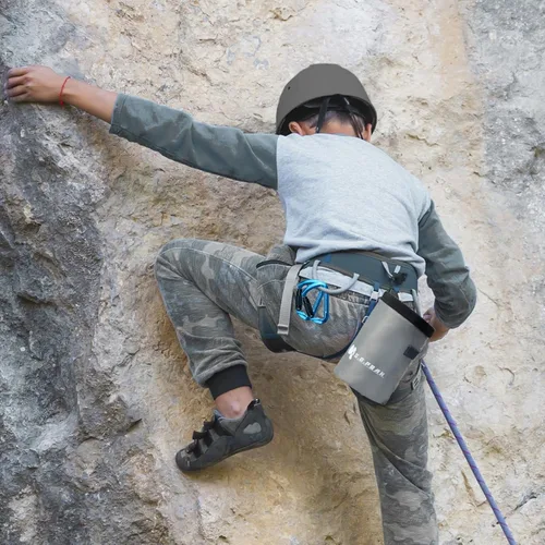 Vista 7 de SEPEAK UIAA - Mosquetones de escalada de 30 kN con cierre de rosca, mosquetones profesionales de servicio pesado para escalada, montañismo, rappel