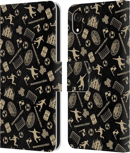Vista 62 de Head Case Designs Officially Licensed AC Milan Dream Big Children Leather Wallet Case Compatible with Apple iPhone 11