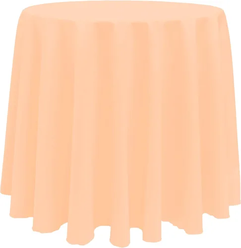 Vista 37 de Ultimate Textile Mantel redondo de lino de poliéster de 96 pulgadas, color verde oliva