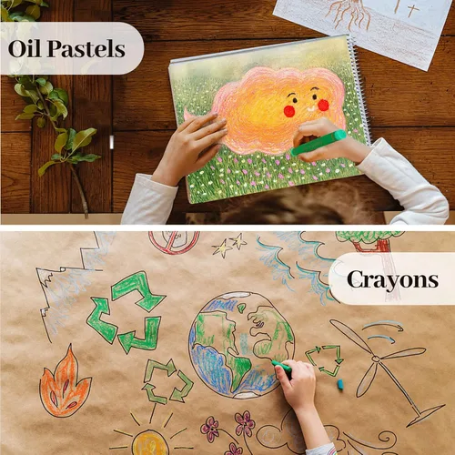 Vista 3 de Suministros de arte, paquete de 208 suministros de dibujo para niñas, niños, principiantes, adolescentes, kit de pintura artística, estuche