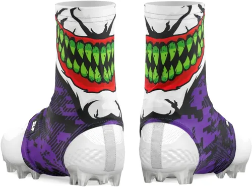 Vista 33 de SLEEFS Fundas de fútbol para cordones seguros, se adapta a cualquier taco Negro