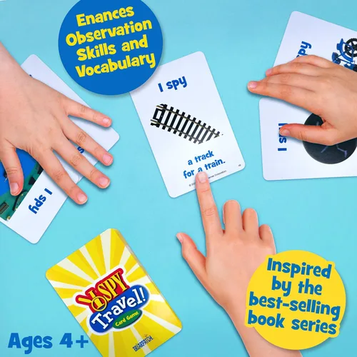 Vista 4 de Briarpatch I SPY - Juego de cartas de viaje, juego familiar portátil para niños a partir de 4 años