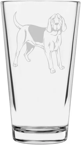Vista 52 de Podenco Canario - Vaso de pinta de 16 onzas con temática de perro personalizado