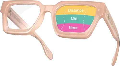Vista 10 de VISOONE Oversized Progressive Readers with Anti-Blue Light and UV400 RIVER
