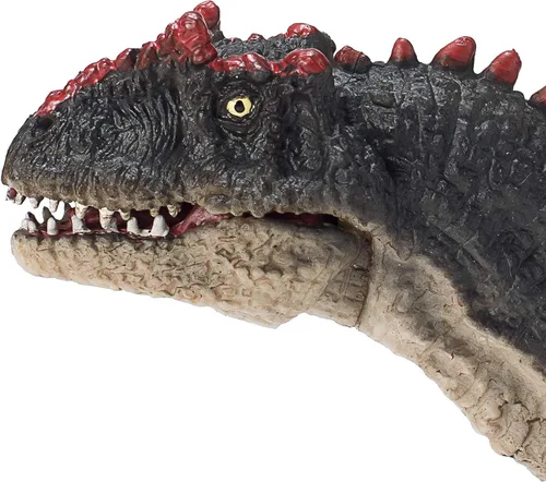 Vista 5 de MOJO - Allosaurus Función de mandíbula móvil Figura de juguete pintada a mano Colección de vida prehistórica Fiel a la vida y altamente