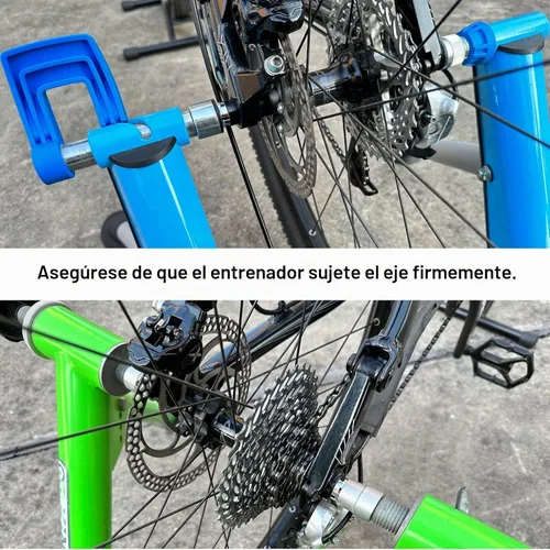 Vista 5 de Adaptador de eje pasante para entrenador de bicicleta, eje de 0.472 in, longitud múltiple de paso de rosca 1.0/1.5/1.75 M12 167-1.5