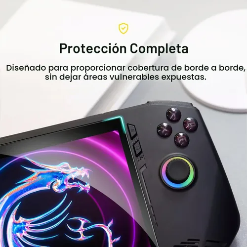 Vista 4 de magglass Protector de pantalla para MSI Claw A1M, protector de pantalla de vidrio templado UHD (consola de juegos portátil) (HD)