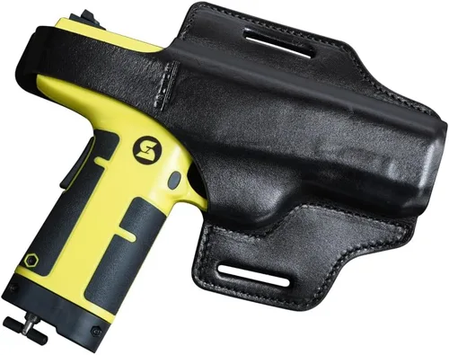 Vista 4 de Tactical Scorpion Gear para lanzador de proyectiles Sabre - Funda de cuero con 2 ranuras