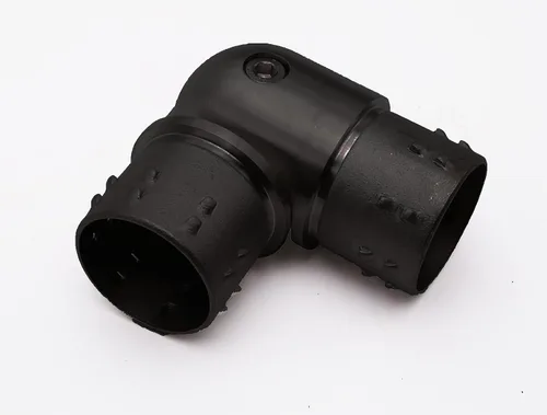 Vista 18 de Conector de barandilla de acero inoxidable 316, conector de codo de carpintero empotrado con forma de esquina de 3 vías para tubería de calibre 16
