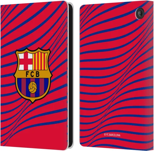 Vista 14 de Head Case Designs Funda de piel con licencia oficial del FC Barcelona Barca Crest Graphics compatible con Kindle Paperwhite 5 (2021)