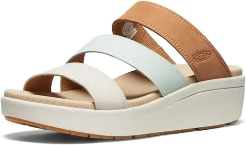 Vista 3 de KEEN Sandalias Ellecity de cuña con puntera abierta para mujer