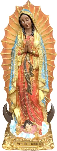 Vista 2 de Virgen De Guadalupe Estatua de 12.0 in de Nuestra Señora de Guadalupe