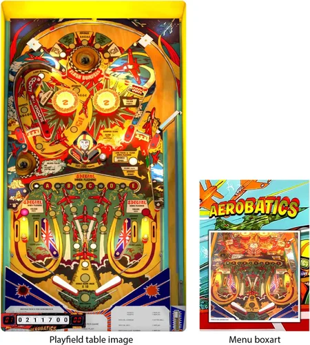 Vista 7 de AtGames Zaccaria Pinball Pack 1 Game Card for All Legends Arcade Machines, Download and Play 11 Zaccaria Pinball Games Including Aerobatics, Beast