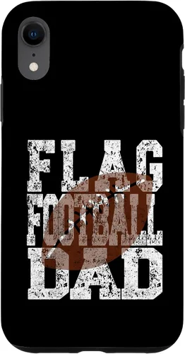Vista 24 de Flag Football Dad - Player Parent Case for iPhone 16
