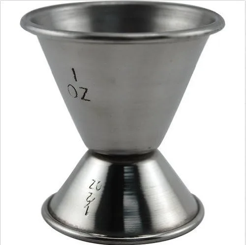 Vista 2 de Jigger de cóctel doble, juego de 3