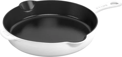 Vista 17 de STAUB Sartén tradicional de hierro fundido de 11 pulgadas - Albahaca