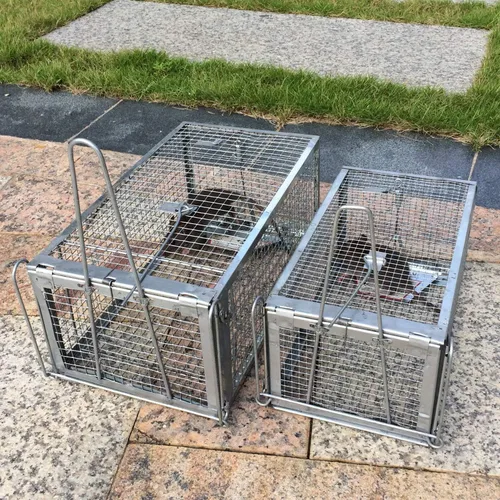 Vista 6 de Kensizer Paquete de 2 trampas para jaula animal, humana, que funciona para ratones, ratones, ardillas, ratones, ratones, ratones, hámsteres y otros