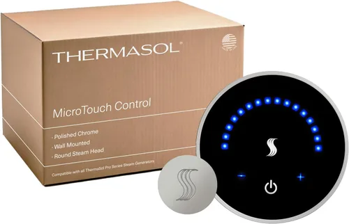 Vista 13 de Thermasol Kit de controlador MicroTouch y cabezal de vapor, kit de ducha de vapor compatible con generador de ducha de vapor Thermasol, control